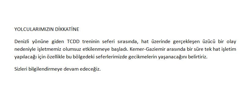 İzmir&#039;de trenin önüne atladı!