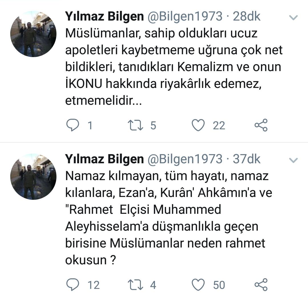 Yandaş Yenişafak muhabirinden skandal paylaşım!