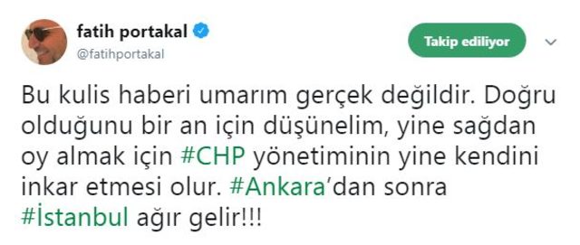 Altaylı'dan Portakal'a sert tepki