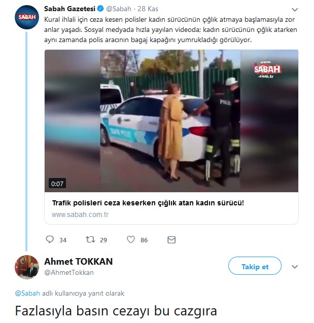 AKP&#039;li isimden polise skandal çağrı