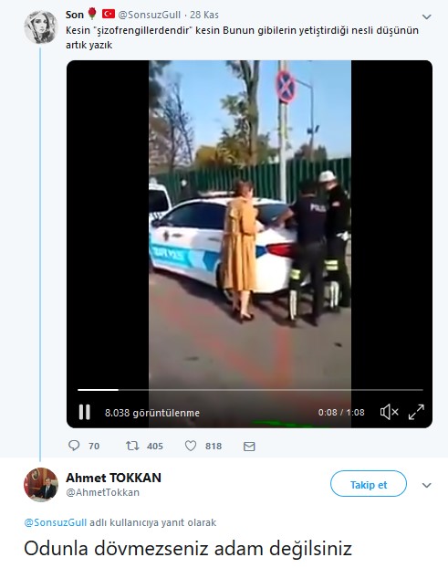 AKP&#039;li isimden polise skandal çağrı