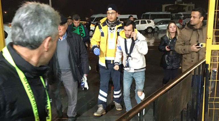 Akhisar-Fenerbahçe maçı öncesi olay! Yaralı var