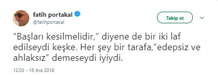 Fatih Portakal&#039;dan Erdoğan&#039;a cevap