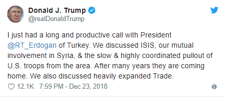 Erdoğan ile görüşen Trump&#039;tan ilk açıklama: Uzun ve verimli...