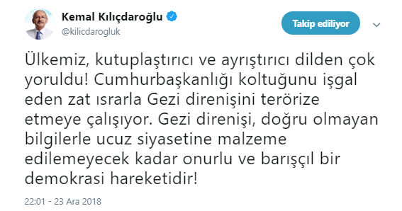 Kılıçdaroğlu'ndan Metin Akpınar ve Müjdat Gezen soruşturmasına sert tepki