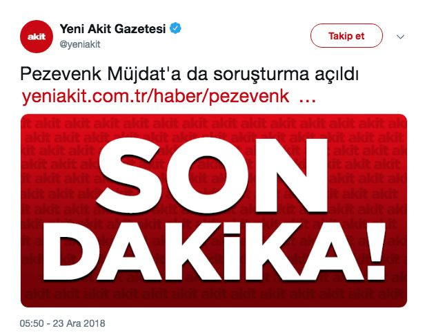 Akit'in Müjdat Gezen saygısızlığına tepki yağdı!