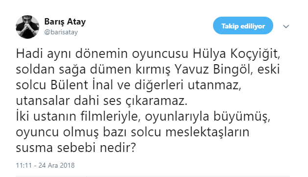 Barış Atay: İşte bu diktatörlüktür