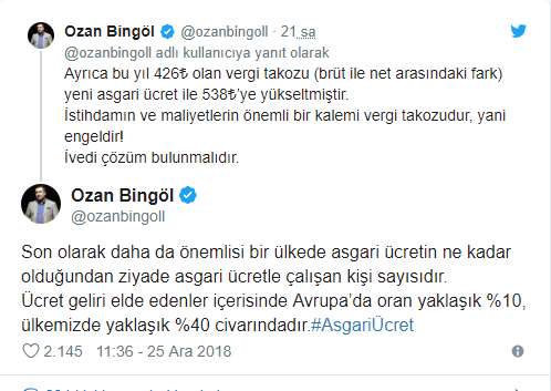 Milyonlarca asgari ücretliyi ilgilendiren gelir vergisi uyarısı!