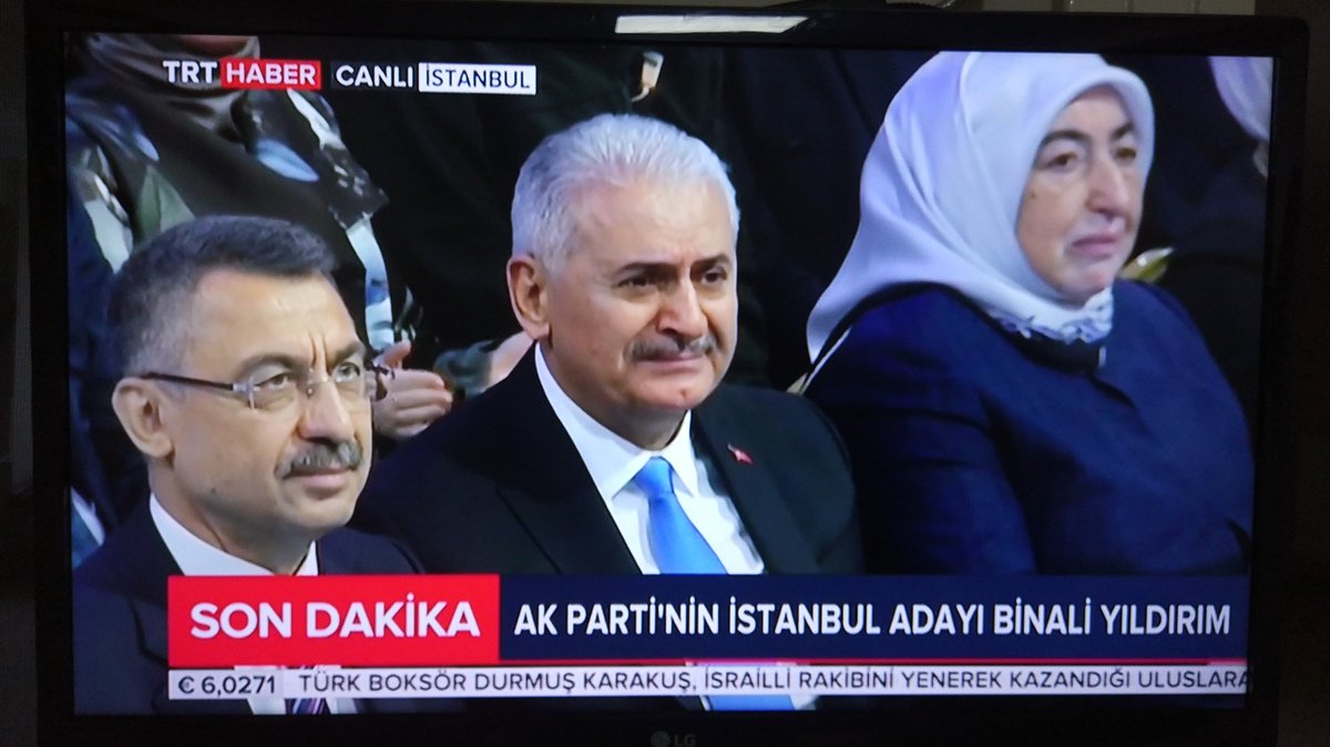 AKP'nin İstanbul adayı Binali Yıldırım oldu!