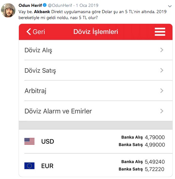 Akbank düşük kurdan dolar mı sattı?