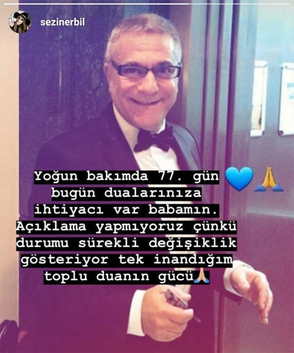 Mehmet Ali Erbil&#039;in kızı Sezin&#039;den flaş açıklama