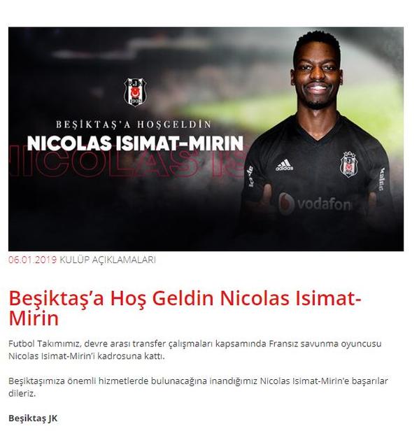 Beşiktaş&#039;tan bir transfer daha