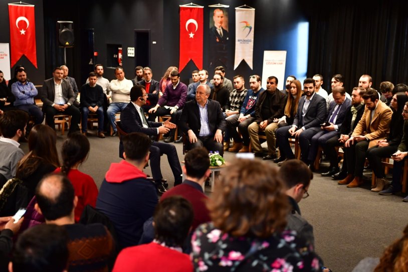 Muharrem İnce&#039;den Ekrem İmamoğlu&#039;na ziyaret