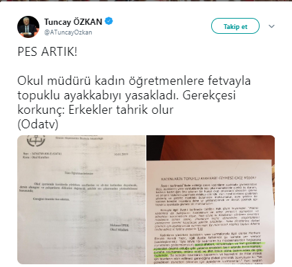 Müdürden öğretmenlere skandal yasak!