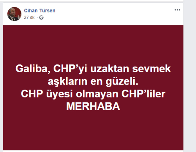 İzmir&#039;de eski belediye başkanı CHP&#039;den istifa etti