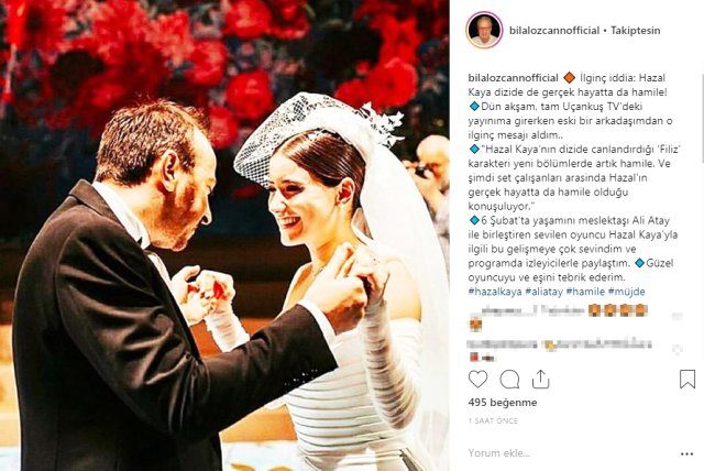Yeni evlenen Hazal Kaya hakkında bomba iddia