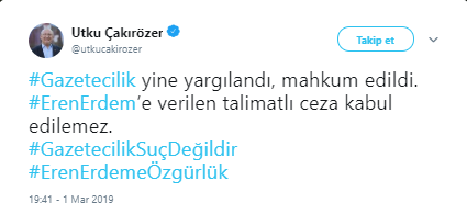 Eren Erdem davasında verilen karara tepkiler art arda geliyor