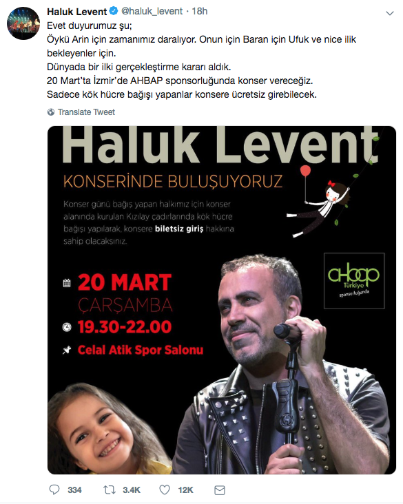 Haluk Levent’ten özel konser!