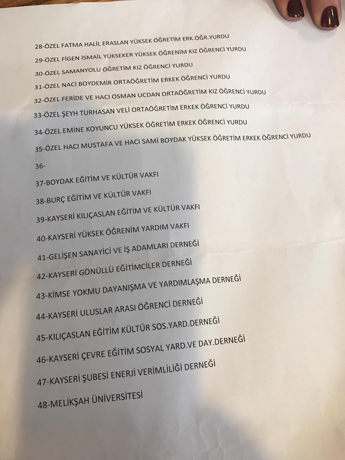 Gürsel Tekin, Özhaseki&#039;nin FETÖ&#039;ye verdiği arazileri açıkladı