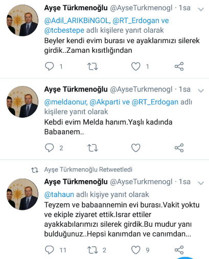 Erdoğan&#039;ın başdanışmanı, seçim çalışmaları kapsamında kendi evine gitti