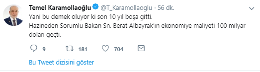Karamollaoğlu&#039;ndan Erdoğan&#039;a Albayrak için bakanlık önerisi
