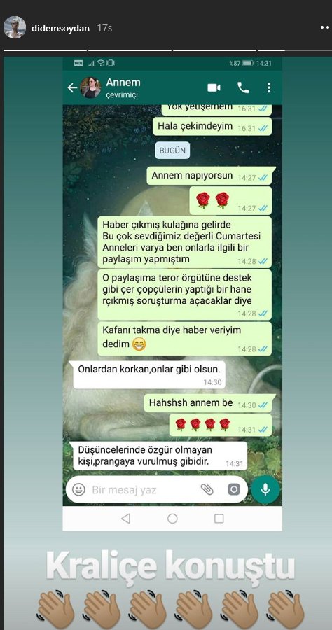 &#039;Onlardan korkan, onlar gibi olsun&#039;