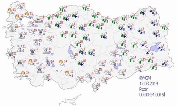 Meteoroloji uyardı: Kar, sağanak, yağmur...