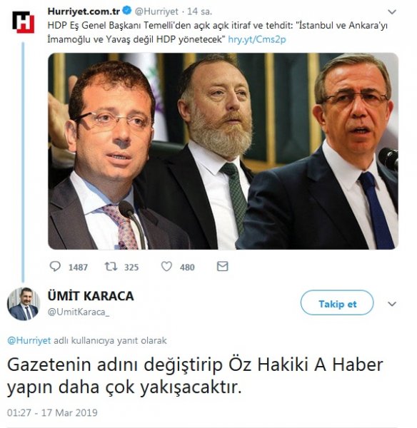 Sosyal medyada Hürriyet&#039;in skandal manşetine sert tepki