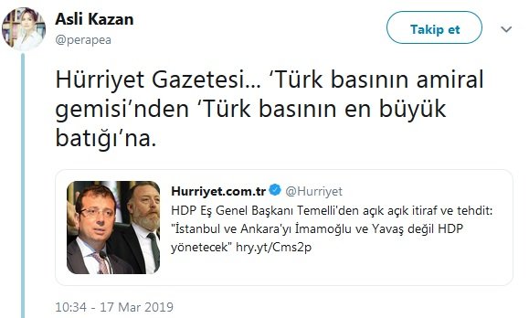 Sosyal medyada Hürriyet&#039;in skandal manşetine sert tepki