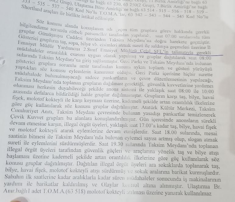 Gezi&#039;de gözünü yitiren Sarıkaya için Emniyet&#039;ten yanıt: Mağdur polis!