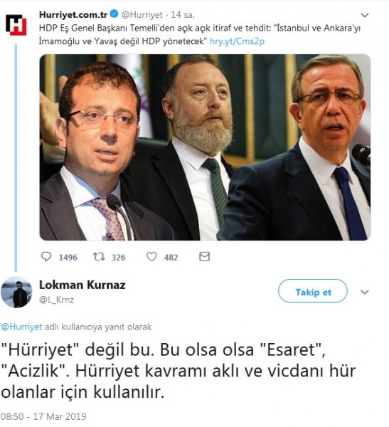 Sosyal medyada Hürriyet&#039;in skandal manşetine sert tepki