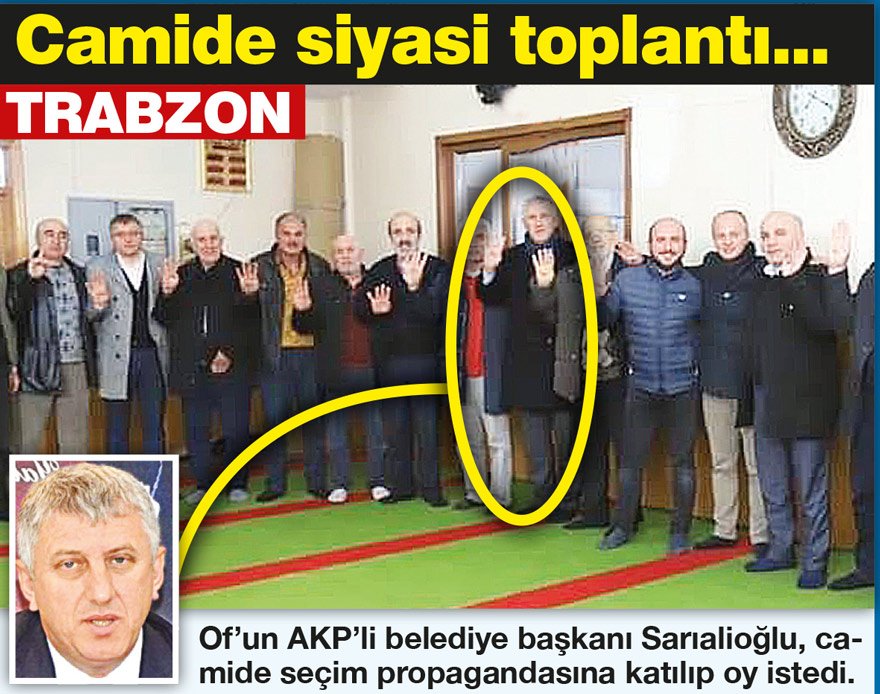 AKP&#039;nin skandal derlemesi: Camide propaganda, ezanda ıslık!