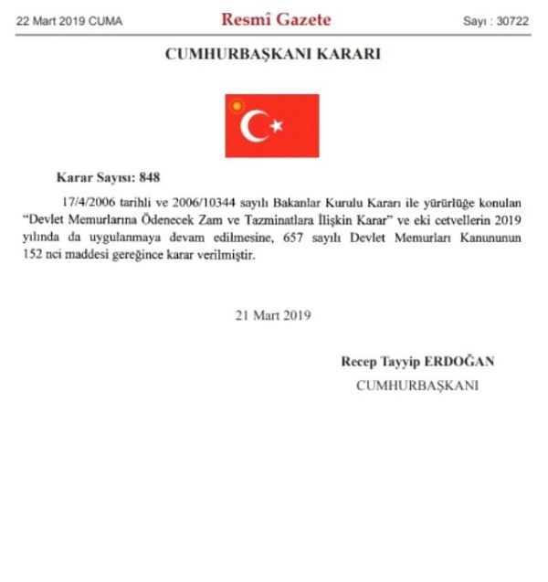 Milyonları ilgilendiren karar Resmi Gazete'de yayımlandı