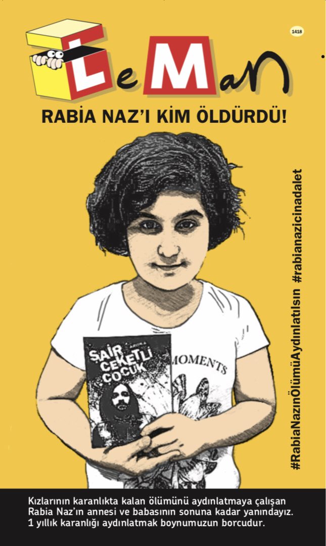 Leman dergisi, Rabia Naz Vatan&#039;ı kapağına taşıdı