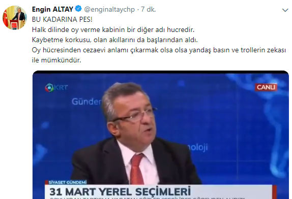 Engin Altay&#039;dan soruşturma açıklaması