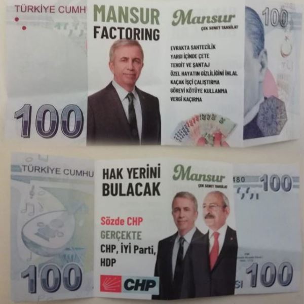 Mansur Yavaş hakkında kara propaganda devam ediyor!