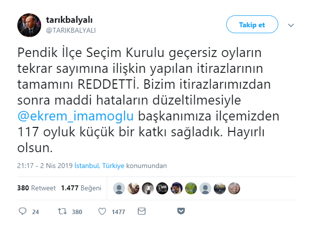 AKP&#039;ye yeni şok Pendik&#039;ten!