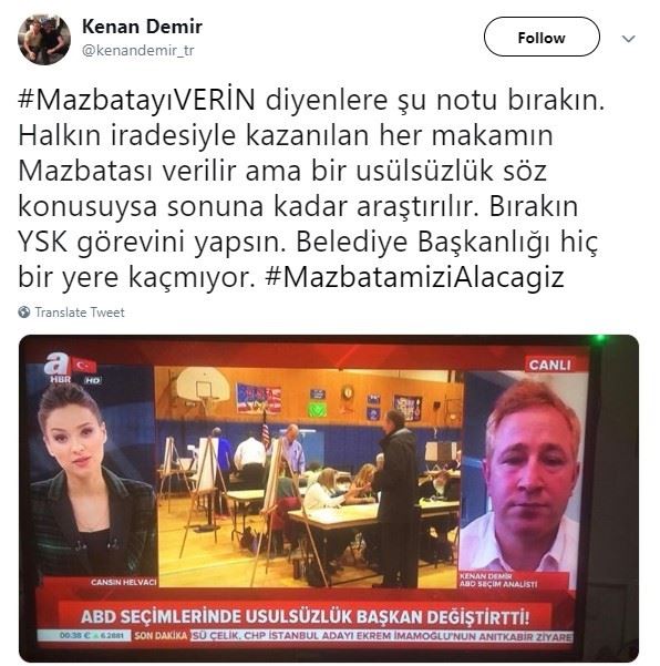 A Haber&#039;in seçim yorumcusu kebapçı çıktı!