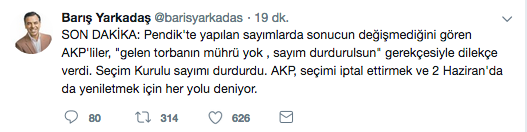 AKP&#039;ye Pendik&#039;te ret!