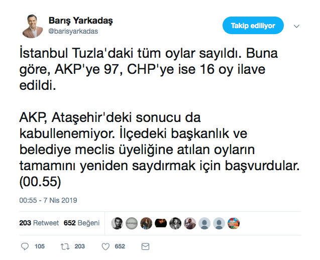 AKP Ataşehir&#039;de yenilgiyi kabul edemiyor