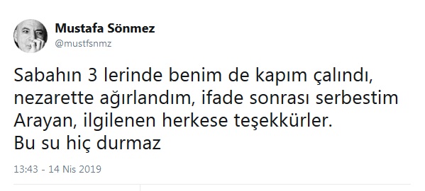 Mustafa Sönmez&#039;den ilk açıklama: Beşiktaş fanatiği olduğum için paylaştım