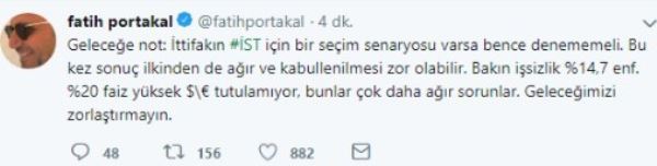 Fatih Portakal&#039;dan İstanbul&#039;daki seçimle ilgili flaş yorum: Bu kez sonuç...