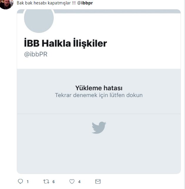 İbbPR hesabı kapandı