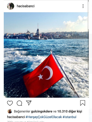 Hacı Sabancı&#039;dan Ekrem İmamoğlu&#039;na destek mesajı