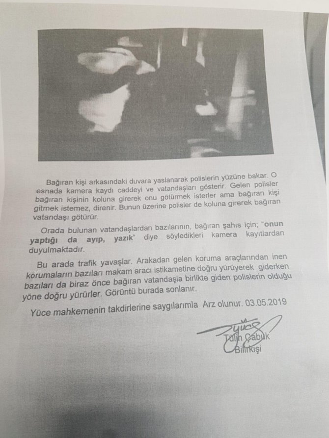 Bilirkişi raporu açıklandı: Cumhurbaşkanı&#039;na hakaret yok
