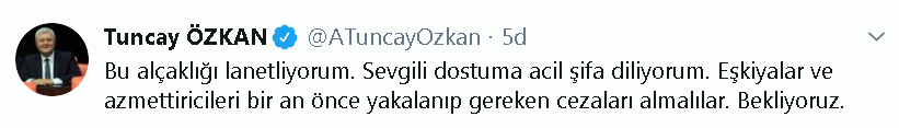 Yavuz Selim Demirağ saldırıya uğradı