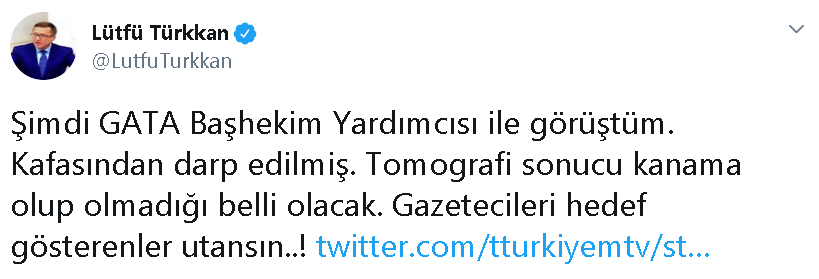 Yavuz Selim Demirağ saldırıya uğradı