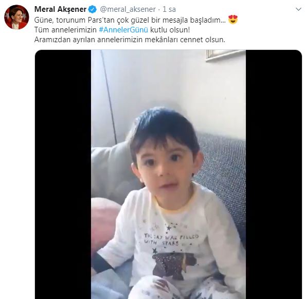 Akşener&#39;den Anneler Günü mesajı
