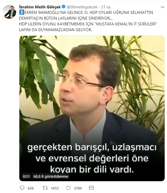 Ahmet Hakan: Melih Gökçek, kripto bir Ekrem İmamoğlu’cu olabilir