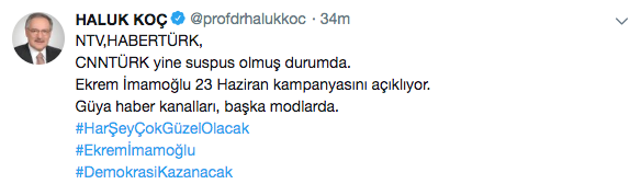 Yandaş medyadan Ekrem İmamoğlu&#039;na sansür!